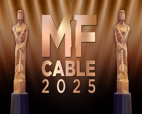 Logo oficial de los Premios Martín Fierro de Cable 2025.