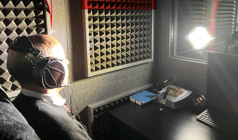 Pallab prueba la Dreamachine